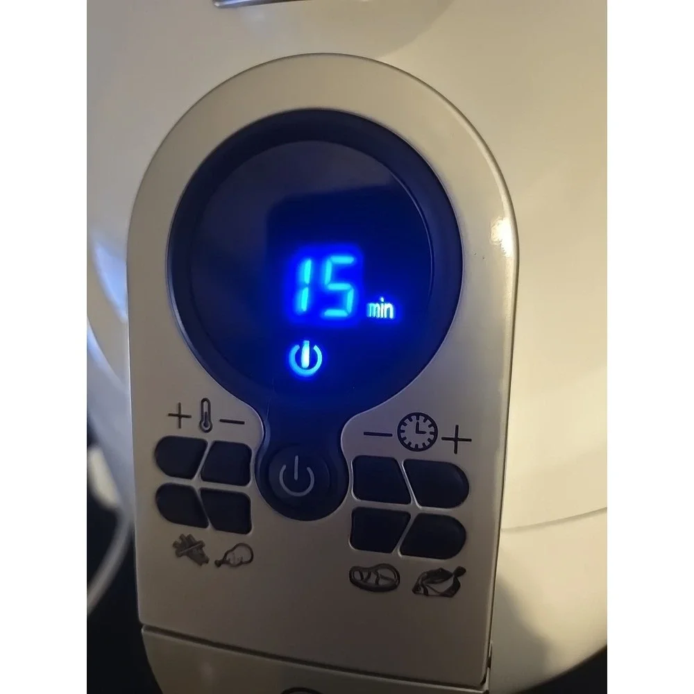 Cook's Essentials CM15901 3-Quart Digital Air Fryer 1500 Watt‎ White READ!!!